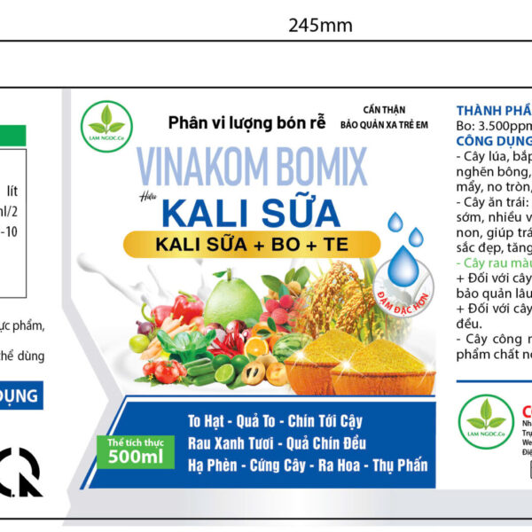 Alternative view of KALI SỮA-500ML