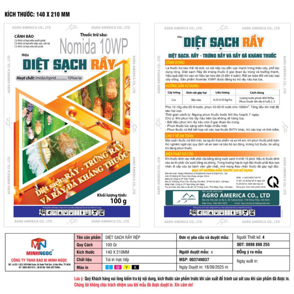 Alternative view of DIỆT SẠCH RẦY-100g