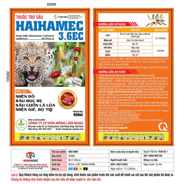 Alternative view of HAIHAMEC 3.6