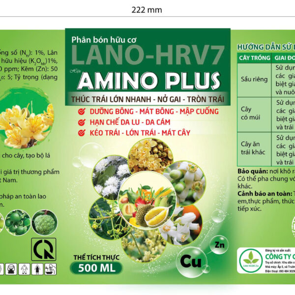 Alternative view of Amino Plus  - 500ml