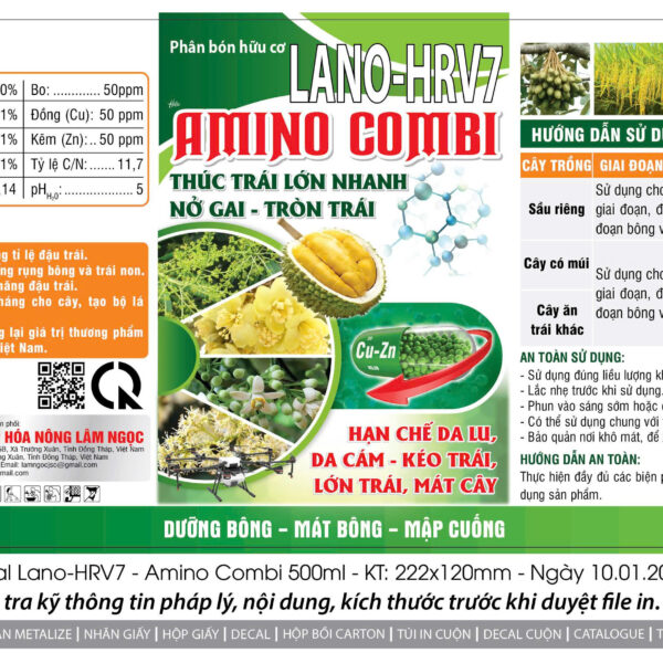 Alternative view of AMINO COMBI - 500ML