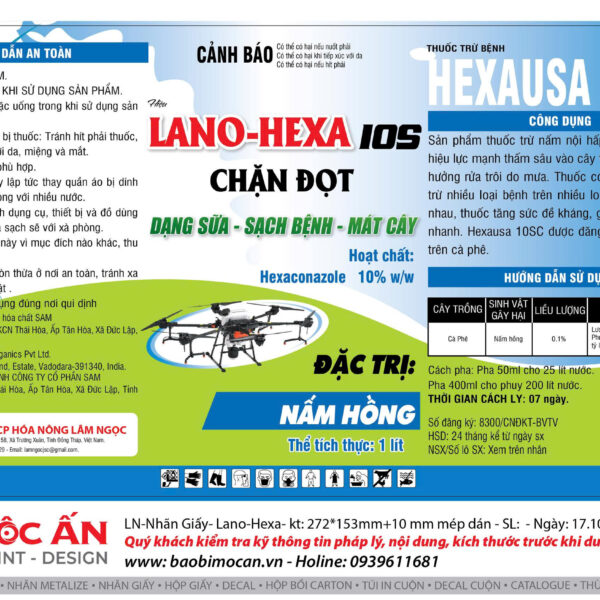 Alternative view of LANO-HEXA 10S
