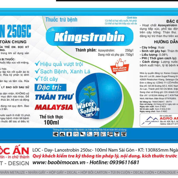 Alternative view of KINGSTROBIN-100ML
