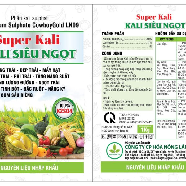 Alternative view of KALI SIÊU NGỌT-1KG