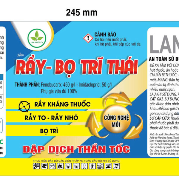 Alternative view of RẦY - BỌ TRĨ THÁI( 450ML)
