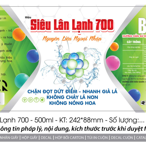 Alternative view of SIÊU LÂN LẠNH 700-500ML