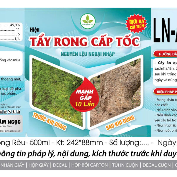 Alternative view of TẨY RONG CẤP TỐC- 500ML